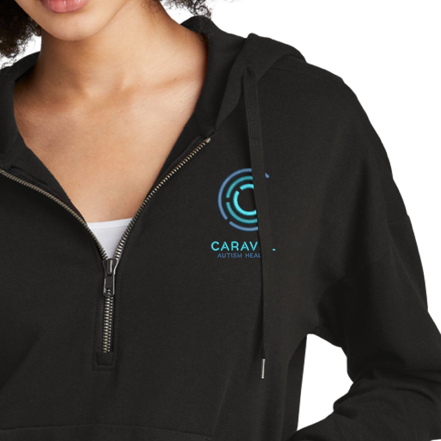 District Women's Perfect Tri Fleece 1/2-Zip Pullover