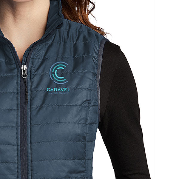 Ladies Port Authority Puffy Vest