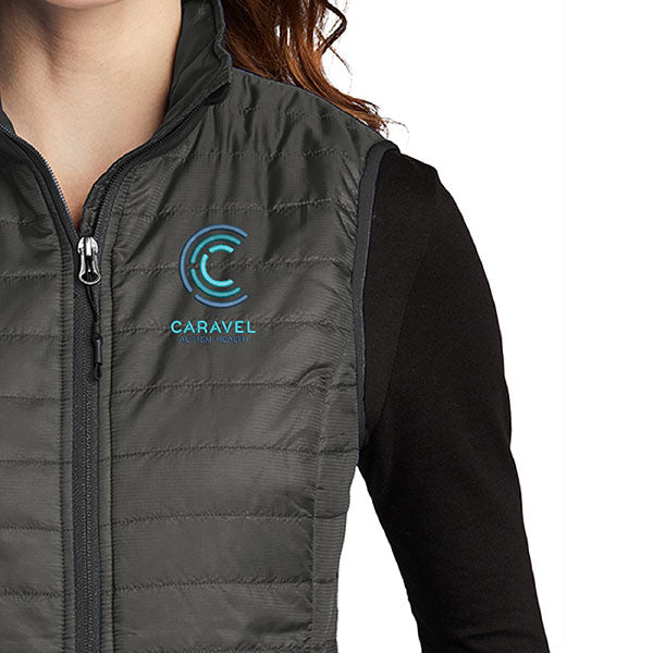 Ladies Port Authority Puffy Vest