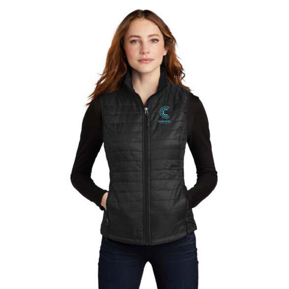 Ladies Port Authority Puffy Vest