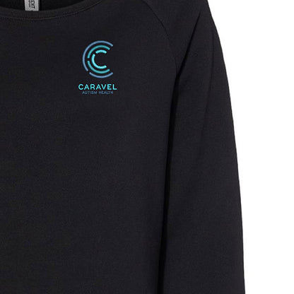 Independent Trading Co. Women's California Wave Wash Crewneck Sweatshirt