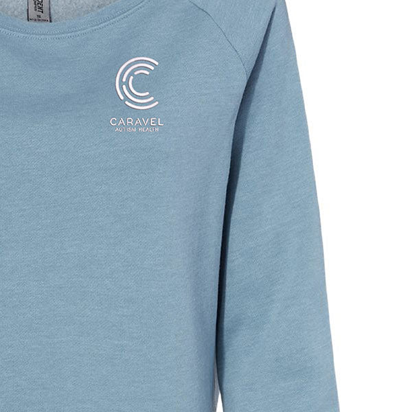 Independent Trading Co. Women's California Wave Wash Crewneck Sweatshirt